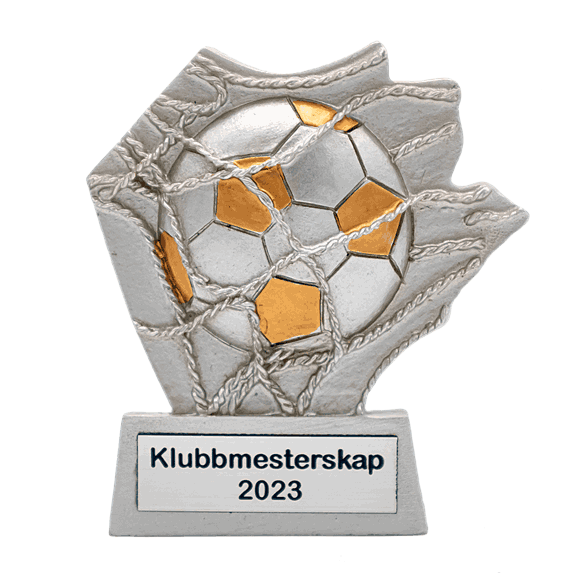 Mattias fotballstatuett 10 cm