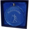 Glassmedalje Seefeld med motiv og tekst