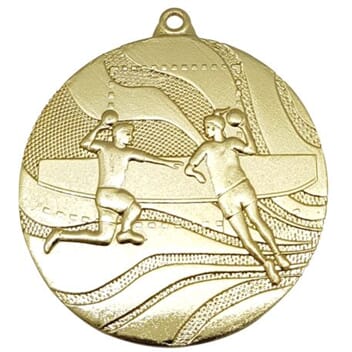 Mix håndball medalje 50 mm