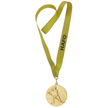 Ishockey Glomma medalje med tekst på bånd