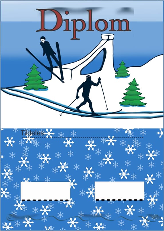Diplom Val de Fiemme kombinert