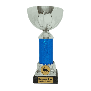 Blåpokalen 17 cm