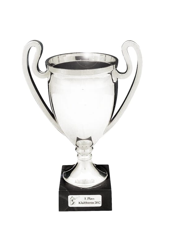 Champion pokal i 4 størrelser