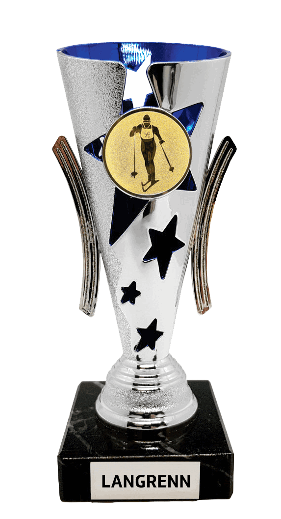 Blåfjell pokal i to størrelser