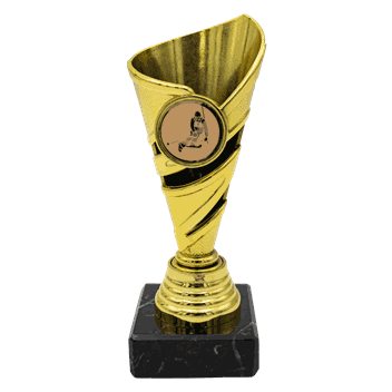 Titan gullstatuett 15,5cm