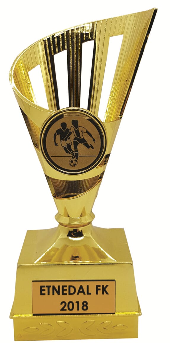 Gullkorn statuett 14 cm