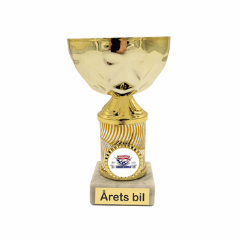 Minstemann pokal i 4 størrelser