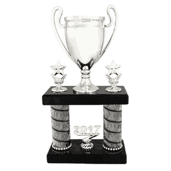 Champion etasjepokal i 3 størrelser