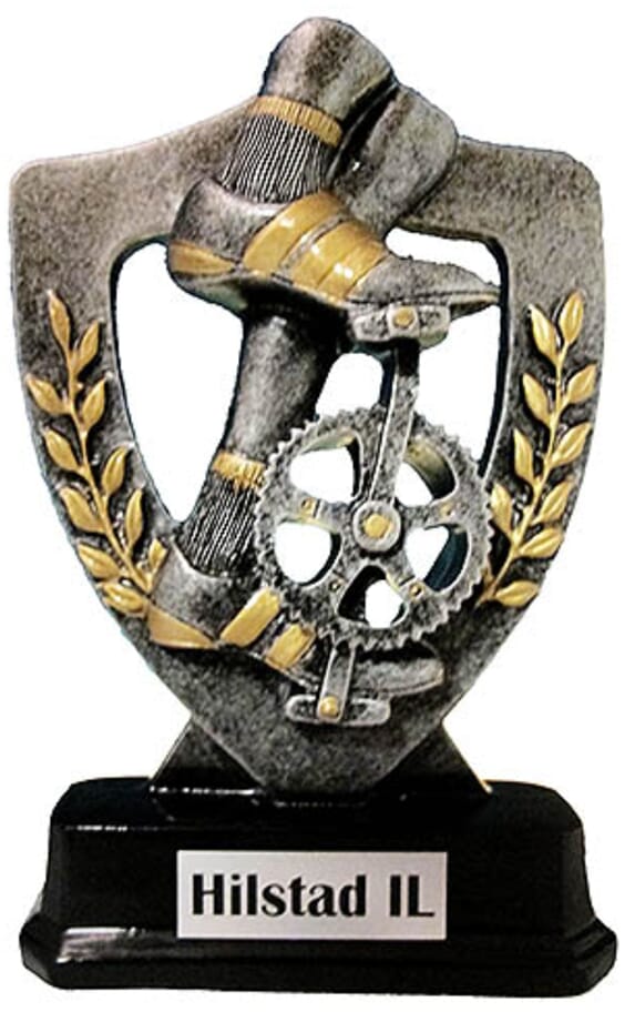 SYKKELSTATUETT 15 CM