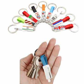 Nøkkelring ladekabel