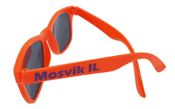Solbriller med logo