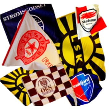 Supporterflagg 75x90cm