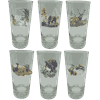 Drink glass 22 cl med norske dyr 6 pk.
